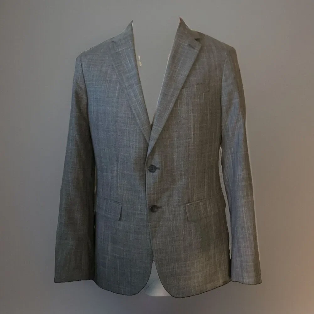 Banana Republic Men’s Slim Fit Poly Blend Blazer Regular Suit Jacket Sz 40 R
